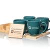 Mug & Bamboo Coaster Set