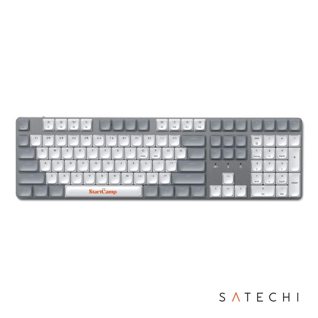 SATECHI® SM3 Slim Mechanical Backlit Bluetooth Keyboard – White