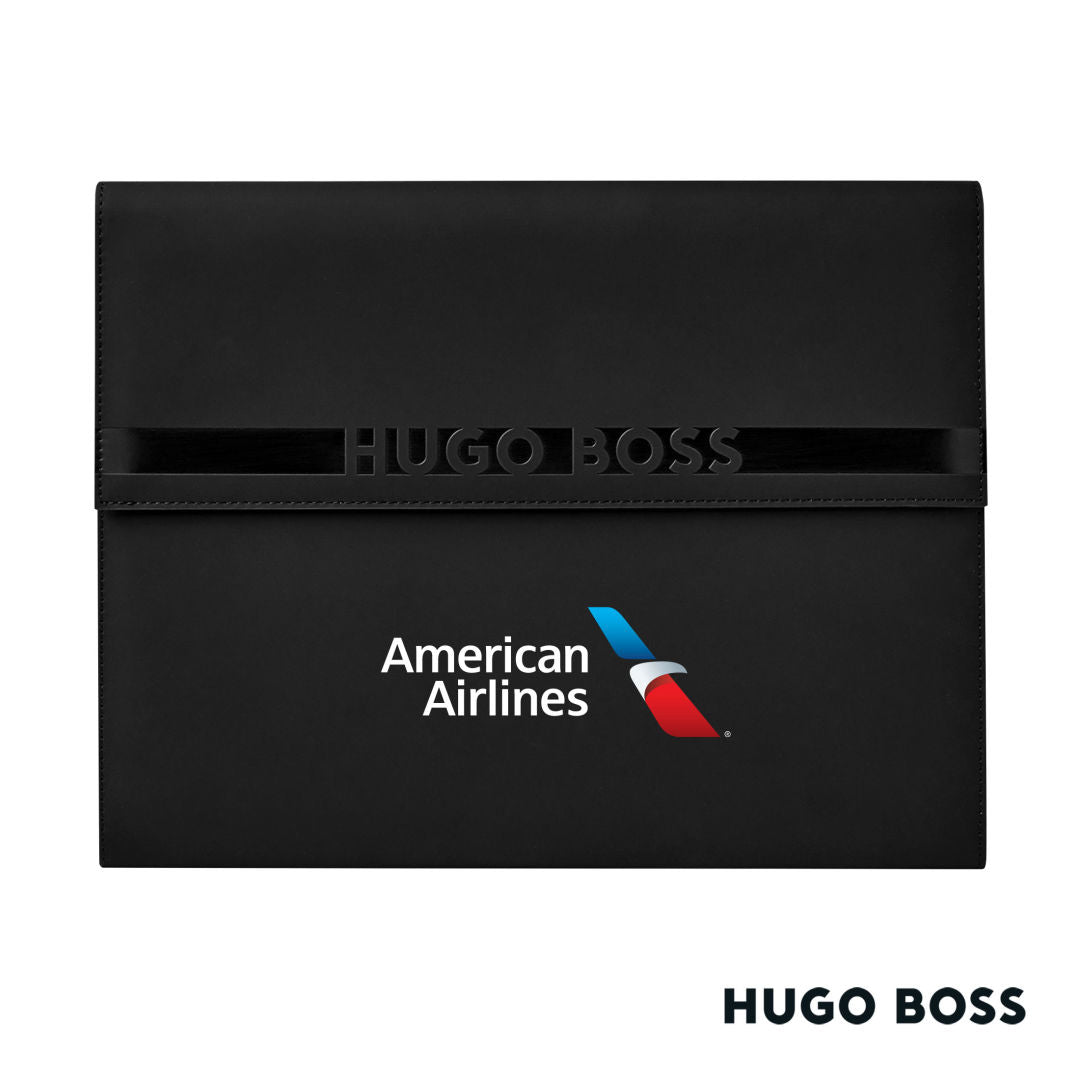 Hugo Boss® Cloud A4 Folder – Black