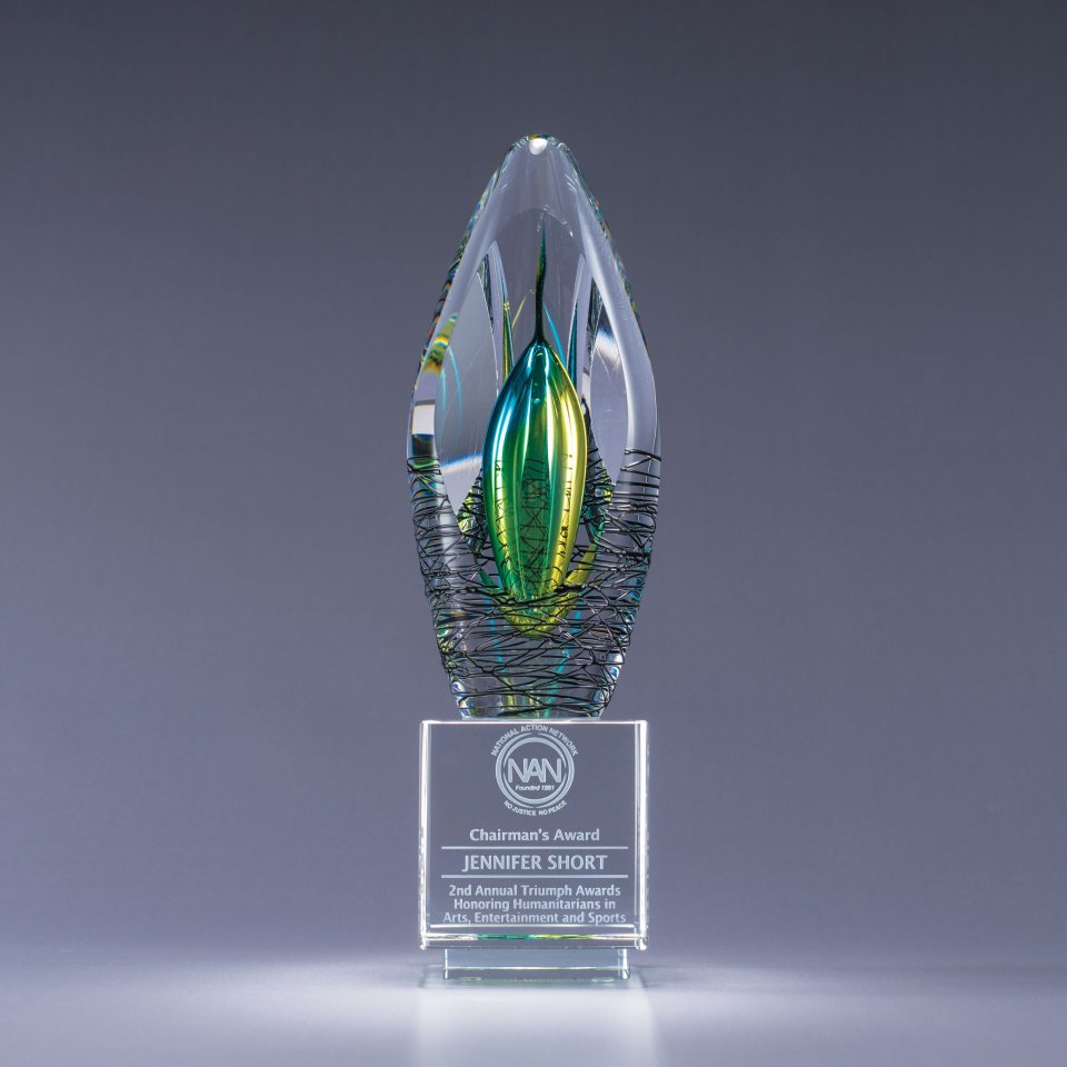 Elation art glass award