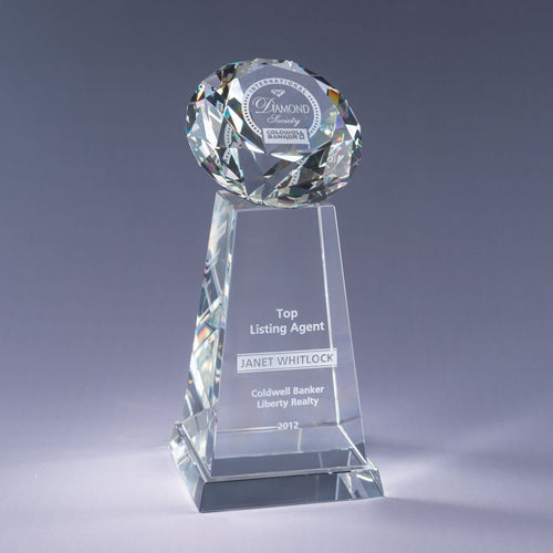 Diamond Spire Crystal Award