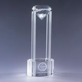 14"H × 5.5"W × 3.5"D / Clear