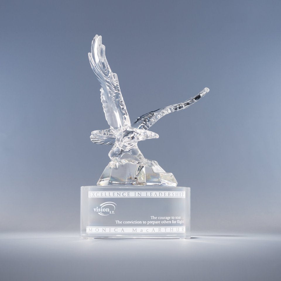 Soaring Eagle Crystal Award