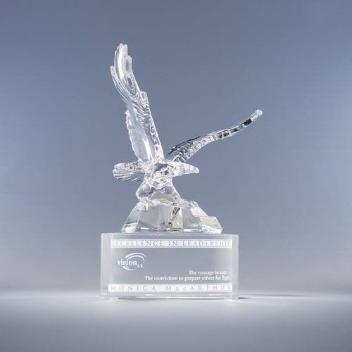 Soaring Eagle Crystal Award