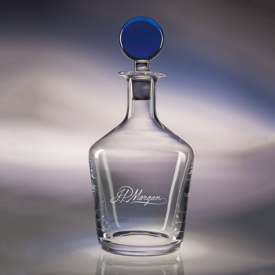 34oz. Craft Decanter - Blue
