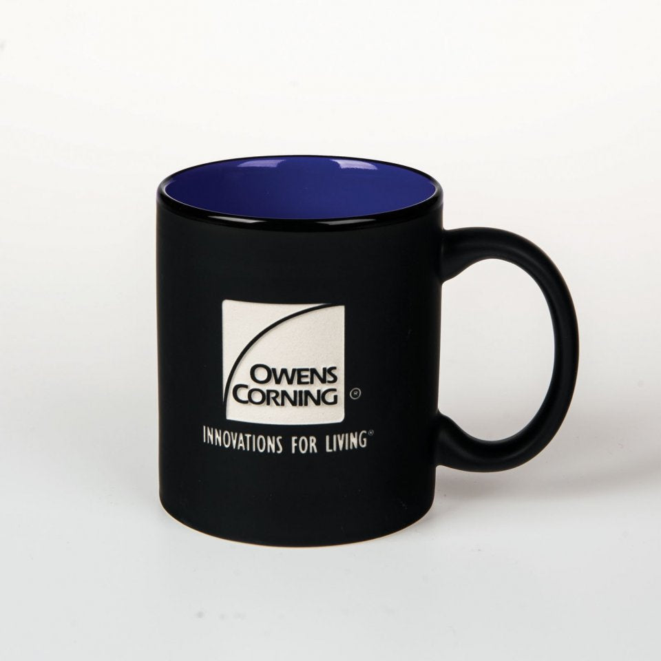 Mondrian Mug — Black/Blue — 2052