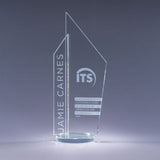 9"H × 3.75"W × 3"D / Clear