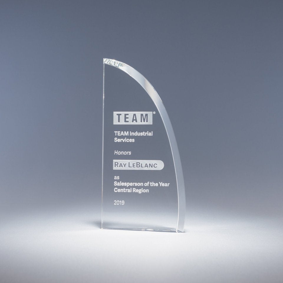 Silhouette Crystal Award
