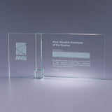 5.5″ H × 11.5″ W / Clear
