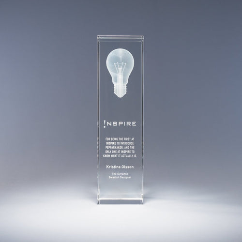 Luminosity Optic Crystal Tower — Base Options
