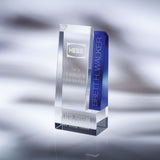 8"H x 3.5"W x 2"D / Blue