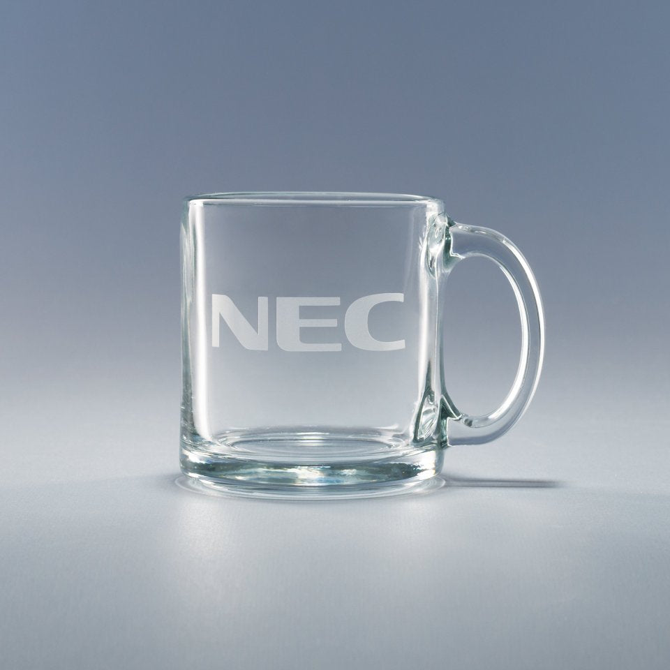 Tempered Coffee Mug - Clear