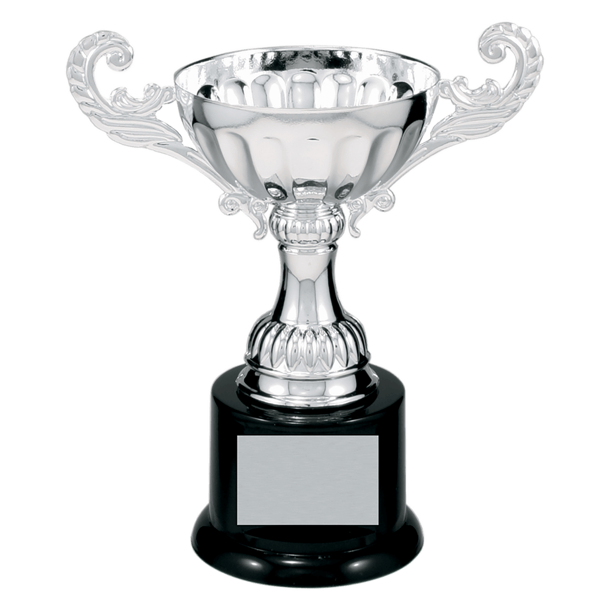 Classic Metal Cup Trophy — 6½" Silver