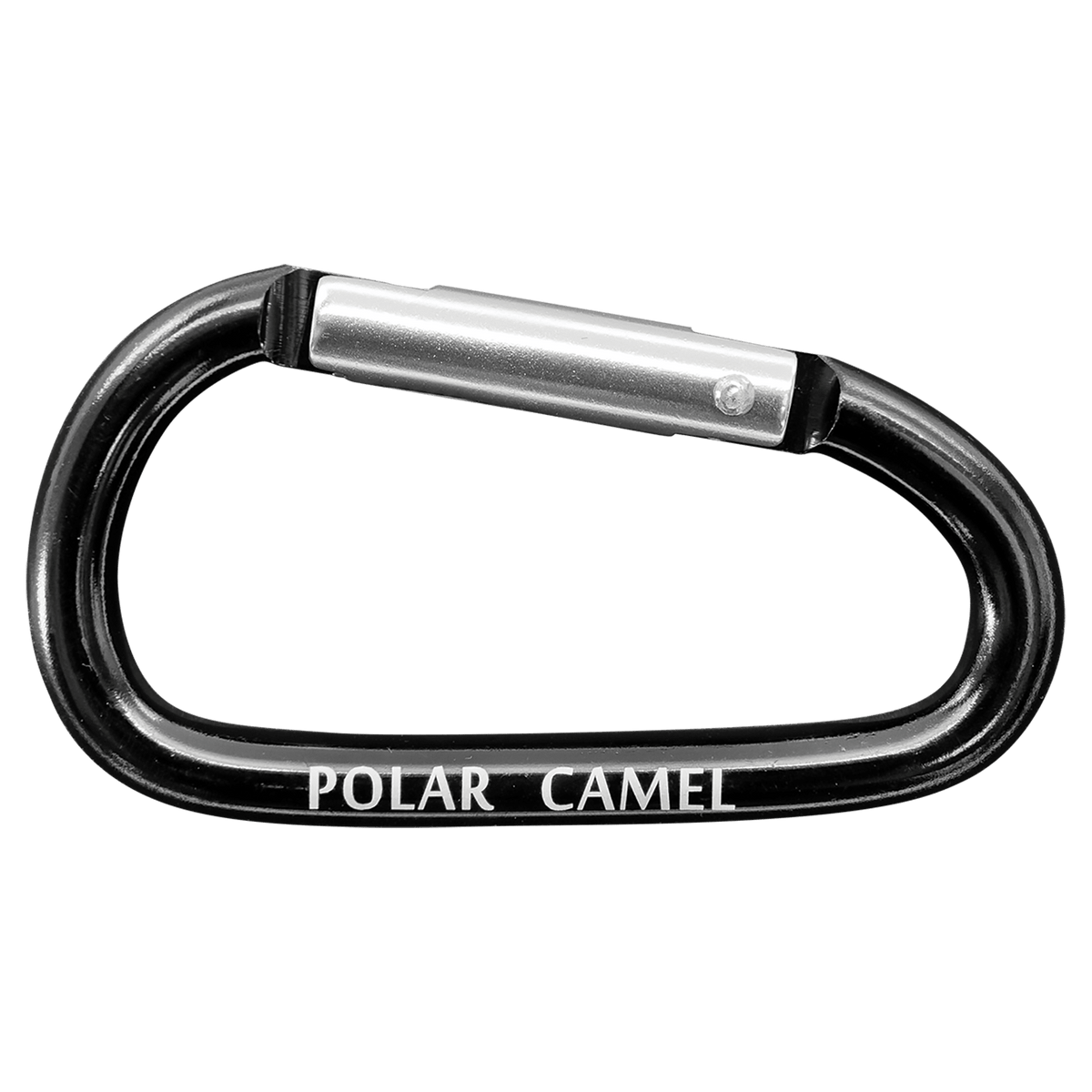 Polar Camel Water Bottle Carabiner- — Black