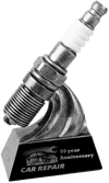 Spark Plug Car Show Resin Award
