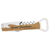 Laserable Leatherette Wine Bottle Opener