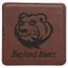 4" x 4" Square Laserable Leatherette Coaster
