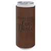 Laserable Leatherette Slim Beverage Holder