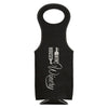 Laserable Leatherette Wine Bag