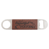 1 1/2" x 7" Laserable Leatherette Bottle Opener