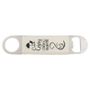 1 1/2" x 7" Laserable Leatherette Bottle Opener