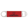 1 1/2" x 7" Laserable Leatherette Bottle Opener
