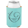 3 3/4" Laserable Leatherette Beverage Holder