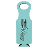 Laserable Leatherette Wine Bag