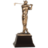 Bronze Male Golf Resin Award — GSN01 Series