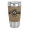 Polar Camel 20 oz. Leatherette Grip Tumbler with Standard Lid