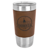 Polar Camel 20 oz. Leatherette Grip Tumbler with Standard Lid