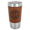 Polar Camel 20 oz. Leatherette Grip Tumbler with Standard Lid
