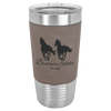 Polar Camel 20 oz. Leatherette Grip Tumbler with Standard Lid