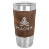 Polar Camel 20 oz. Leatherette Grip Tumbler with Standard Lid