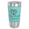 Polar Camel 20 oz. Leatherette Grip Tumbler with Standard Lid