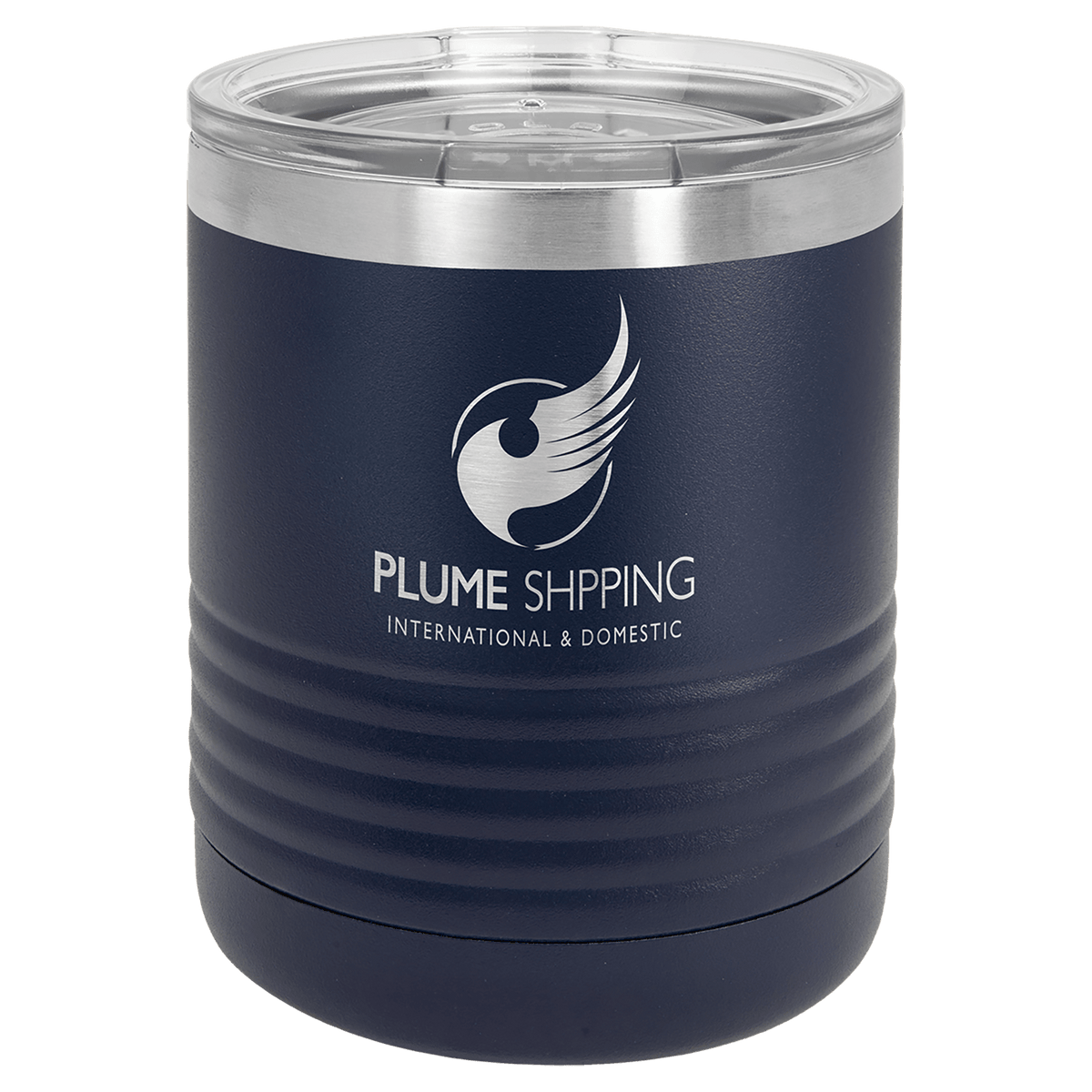 Polar Camel 10 oz. Tumbler with Standard Lid — Navy Blue
