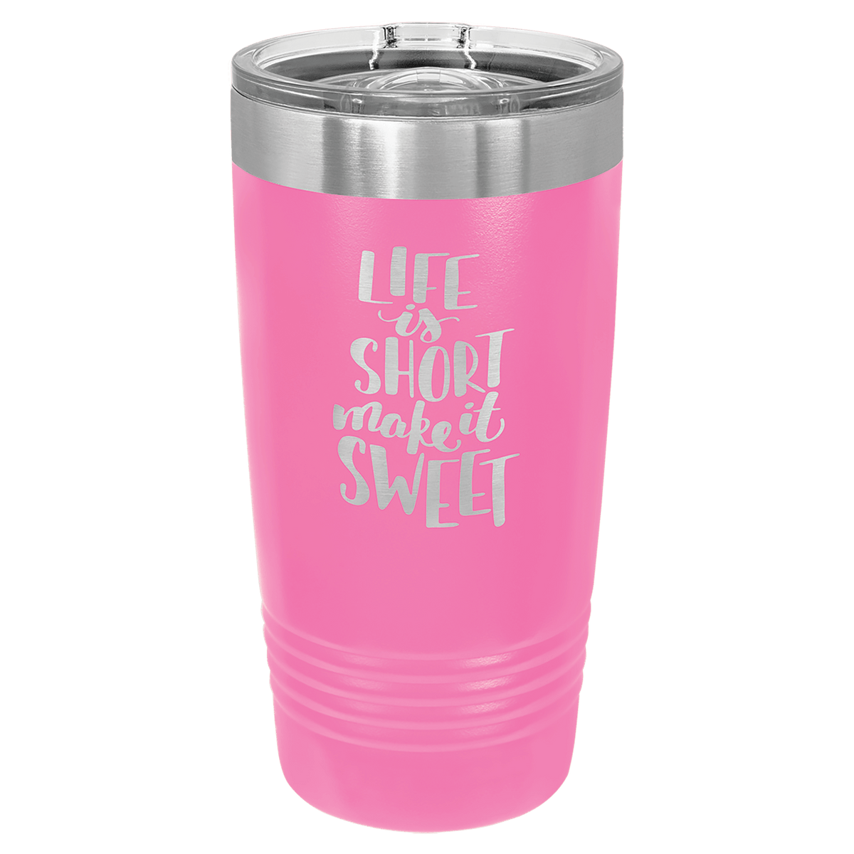 Polar Camel Ringneck Tumbler with Slider Lid — 20 oz / Pink