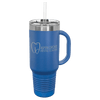 Polar Camel 40 oz. Travel Mug with Snap Lid & Straw