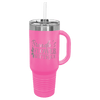 Polar Camel 40 oz. Travel Mug with Snap Lid & Straw