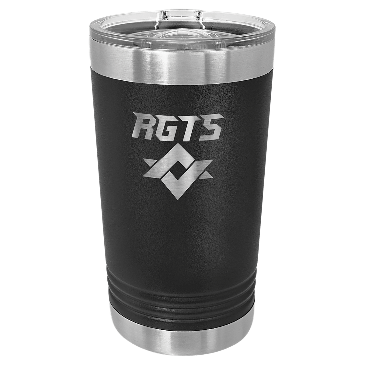 Polar Camel 16 oz. Pint with Slider Lid — Black