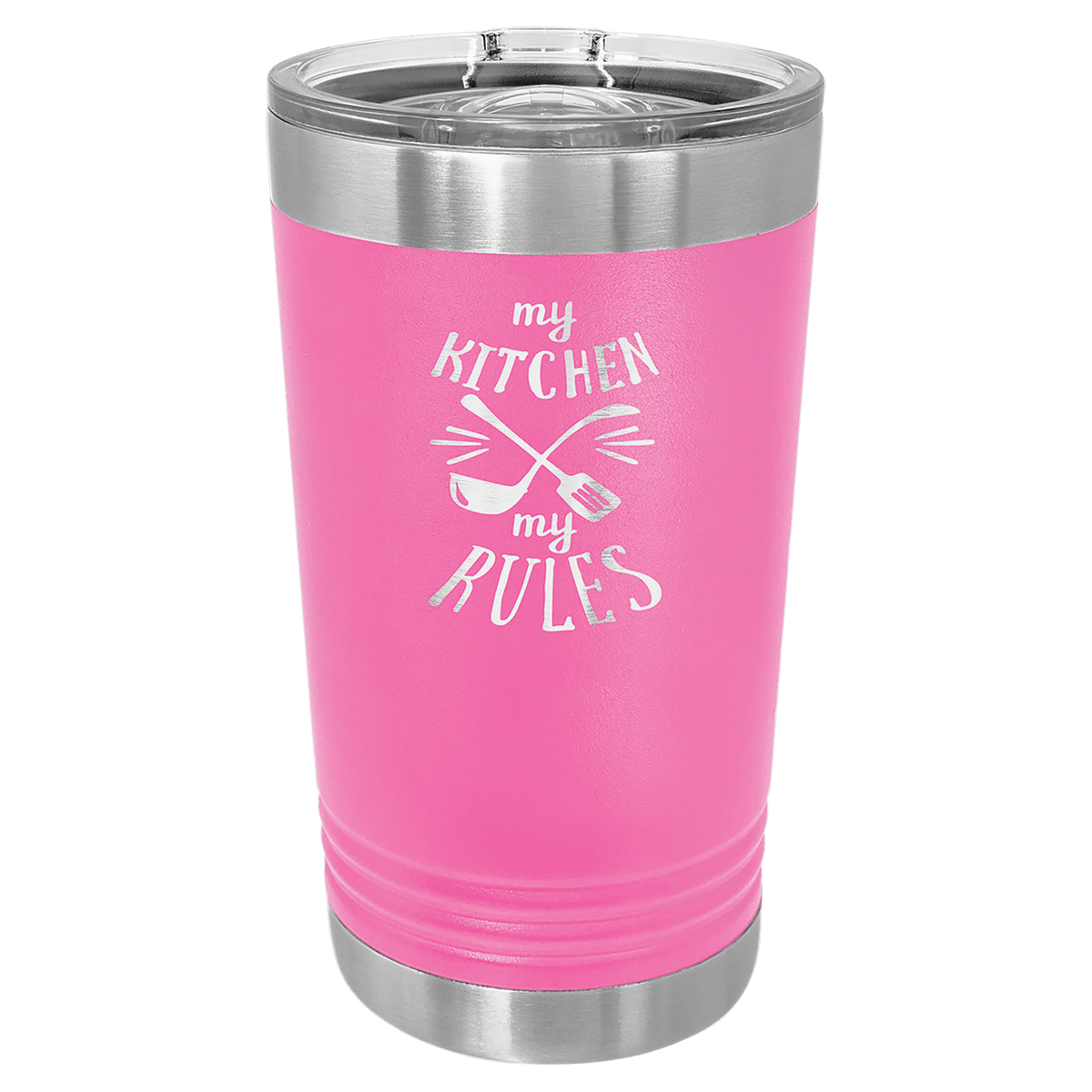 Polar Camel 16 oz. Pint with Slider Lid — Pink