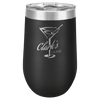 Polar Camel Stemless Wine Tumbler with Standard Lid