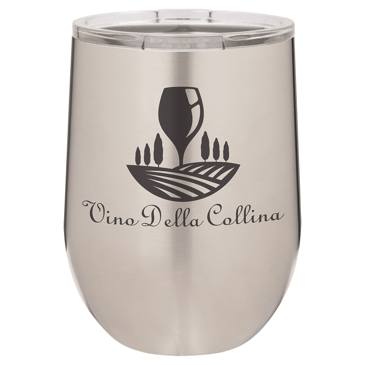 Polar Camel Stemless Wine Tumbler with Standard Lid