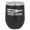 Polar Camel Stemless Wine Tumbler with Standard Lid