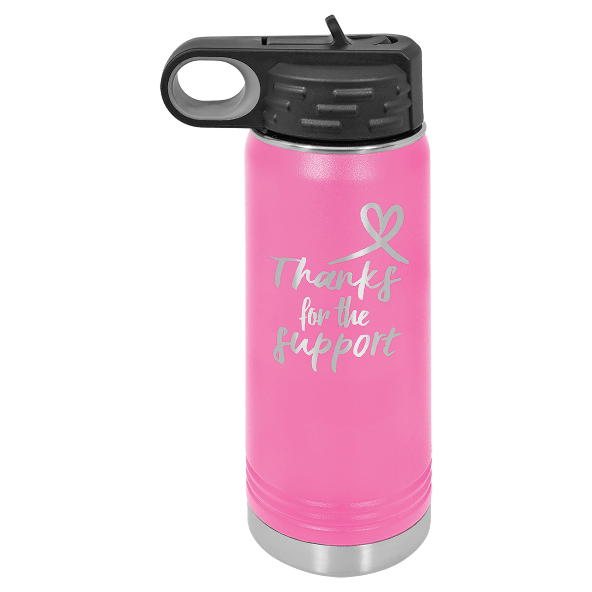 20 oz / Pink Polar Camel Water Bottle — SKU LWB105