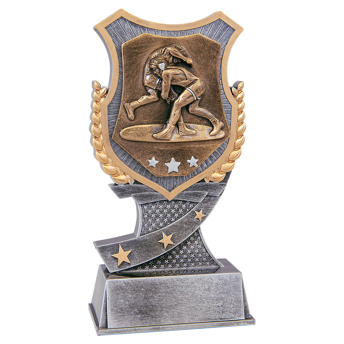 Wrestling Shield Award — 7"