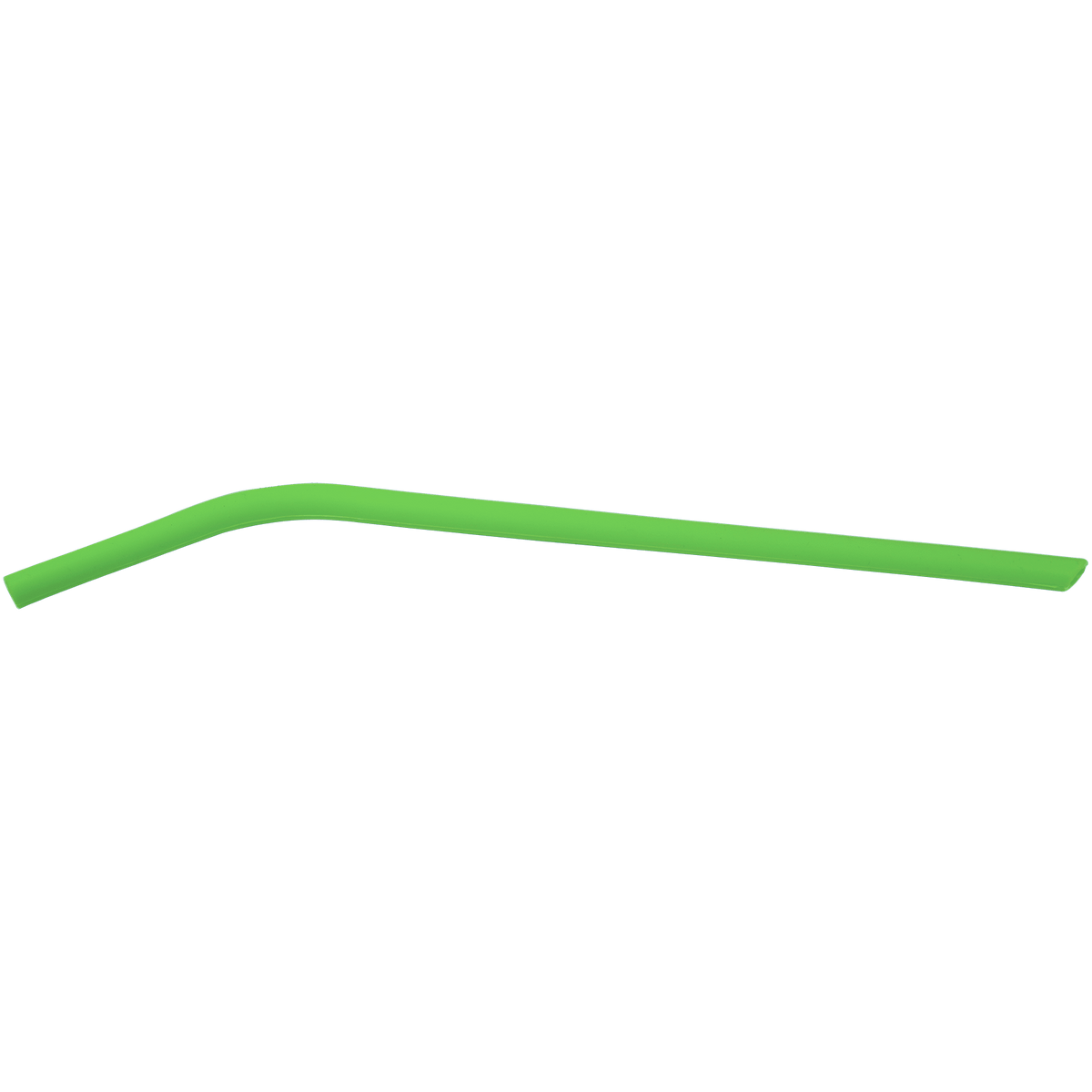 10" Small Silicone Straw — Green