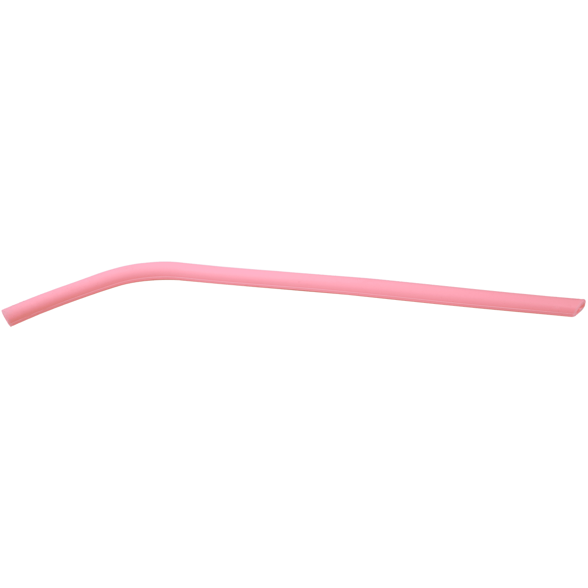 10" Small Silicone Straw — Pink