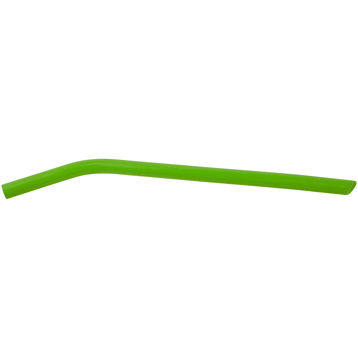 10" Large Silicone Straw — Green