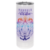 Polar Camel 22 oz. Sublimatable Skinny Tumbler with Slider Lid